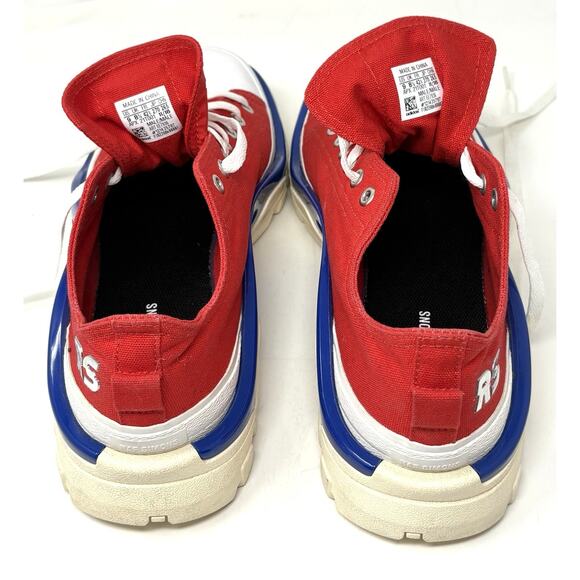 Adidas Raf Simons RS Detroit Runner EE7936 Sz 9 Red White Blue Mens Sneakers GUC main image 16